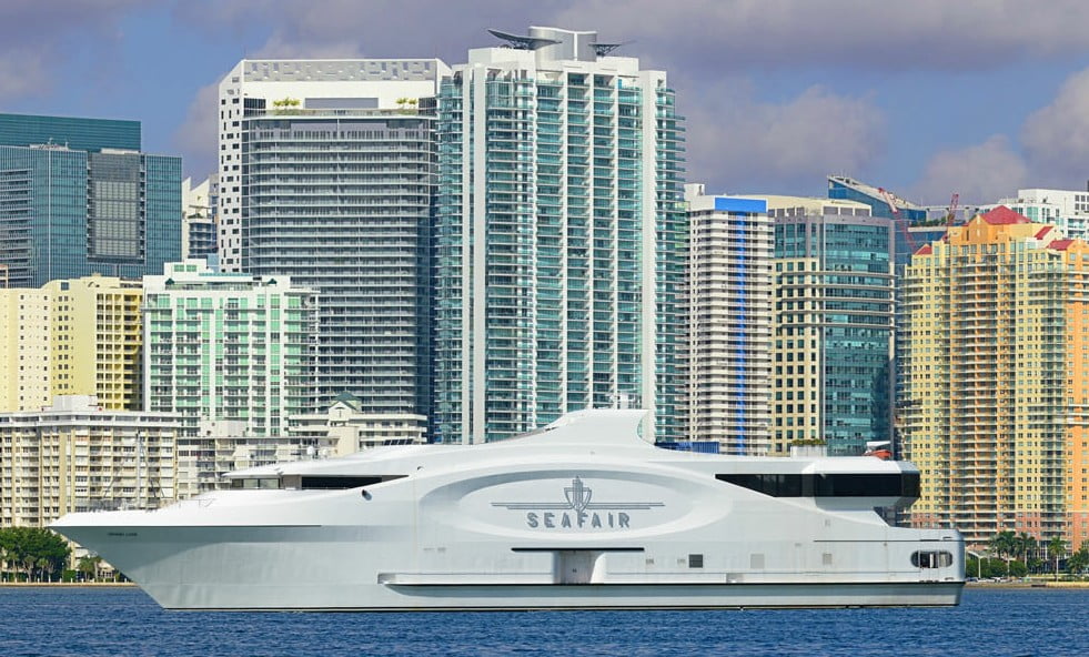 seafair mega yacht tickets